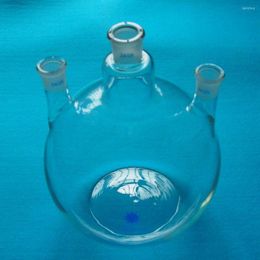 5000ml 24/29 3-neck Flat Bottom Glass Flask 5L Three Necks Lab Reaction Vessel