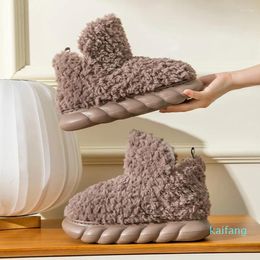 Boots Winter Woman Fashion Furry Ladies Warm Snow For Outside Wear Concise Design