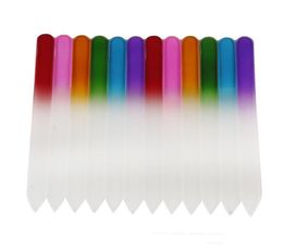 Glass Nail Files Durable Crystal File Nail Buffer NailCare Nail Art Tool for Manicure UV Polish Tool Colorful5090592