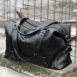 Duffel Bags Trendy And Spacious Cardile Crocodile Travel Tote Bag For Men Short Trips Business PU Leather Shoulder Q351