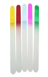 10PCS Colour GLASS NAIL FILES CRYSTAL NAIL BUFFER NAIL CARE 77quot 195CMNF0199009359