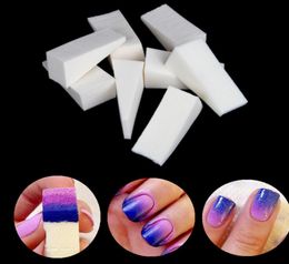 Whole 24pcs New Woman Salon Nail Sponges Stamp Stamping Polish Transfer Tool DIY for UV Acrylic Colours Gel Manicure Accessory6918986