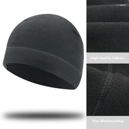 Berets 2023 Trending Products Autumn And Winter Polar Fleece Caps For Outdoor Sports Cold Wind Protection Hats