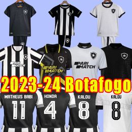 23 24 Botafogo Soccer Jerseys Tiquinho Soares Victor Sa 2023 2024 Home Matheus Nascimento Carlos Alberto Gabriel Pires Men size Football shirts men kids