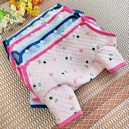 Dog Apparel Cute Dogs Jumpsuit Spring Pet Clothing For Girl Pants Pomeranian Poodle York Frise Autumn Clothes Full Body Costumes
