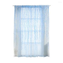 Curtain Curtains Living Room Window Sheer Rural Tulle Screen Voile Energy Saving Coverings