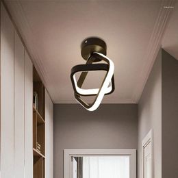 Ceiling Lights Aisle Light Fixtures Led For Living Room Aesthetic Decoration Home-appliance Lamp Bedroom Decor