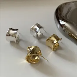 Stud Earrings Fashion Chunky C Shape Earring For Women Gold Plated Part Wedding Jewelry Gift Eh2269