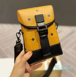 2023 Designer Cross Body Shoulder Bags Crossbody Bags Women phone purse Stitching Color Handbag Leather Quality Female Purses