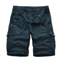 Men's Shorts Summer Men's Cargo Shorts Casual Solid Men's Shorts Brand Clothing Jogging Military Shorts Bermuda Masculina 230403