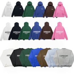 CommDesigner Hoodie 2023 Reprereesent Sweatshirts Tasarımcı Mektubu Erkek Gelgit Markası Vahşi High Street Casual Gevşek Çift Hellstar Hoodie 6 4HGR