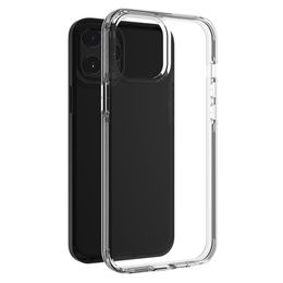 Clear Mobile Phone Cases For iPhone 14 Plus 13 12 Pro 11 Mini XR XS Max Shockproof Soft PC Back Hard Cover