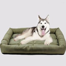 Kennels Dog Bed Oxford Cloth Chew Proof Nest Non Slip Sofa Beds For Dogs Sleeping Breathable Couch Kennel Pet Supplies