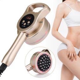 Foot Massager Eletric Meridian Massage Brush Full Body Fat Burning Gua Sha Lymphatic Drainage Anti cellulite Heating Microcurrent Red Light 231102