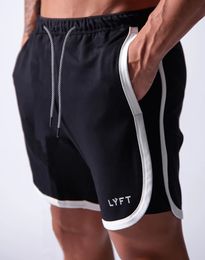 Mens Shorts Summer Style Jogging Running Double Breathable Sweatabsorbent Sports Gym Fitness Black Casual 230403