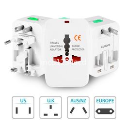 Universal Travel USB Conversion Socket Travel Adapter All-in-one International World Travel AC Power Converter Plug M1