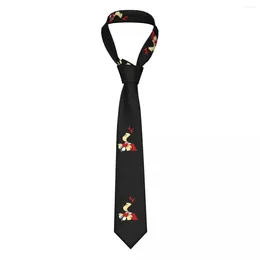 Bow Ties Classic Funny Mafalda Anime For Wedding Customised Men Cartoon Kawaii Necktie