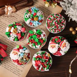 Cake Tools 200/500g Decoration Sugar Beads Christmas Colorful Pearl Needles Golden White Jelly Beans Baking Paper Cup Dessert