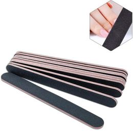 100pcs nail art sanding salon buffer nail files sandpaper manicure uv gel polisher manicure pedicure nail tools 182cm2644280