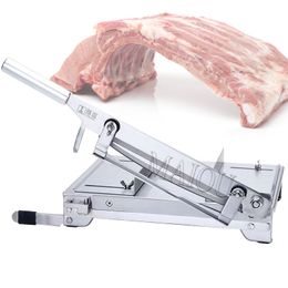 13.5 Inch Slicer Meat Slicer Bone Cutting Machine Manual Stainless Steel Chicken Duck Fish Lamb Meat Bone sawing machine