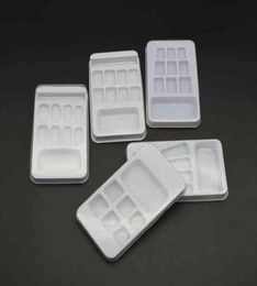 NXY Press on Nail On Packaging Box Plastic Trays With Cover Whole 10 20 30 50 100 Pieces For Various Shapes In Bulk6450653