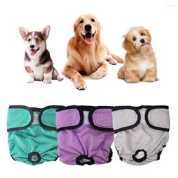 Dog Apparel Adjustable Fastener Tape Diaper Pants Elastic Cotton Crotch Menstrual Pet Physiological Sanitary