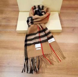 Winter 100% cashmere designer scarf high-grade soft thick fashion mens womens luxury scarves neutral classic plaid large plaid cape imitation 5 colors99
