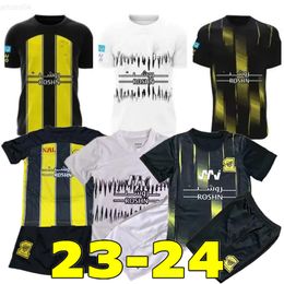 2023 2024 Al Ittihad Saudi Soccer Jerseys KSA BENZEMA FABINHO KANTE JOTA CORONADO home away 23 24 football shirt