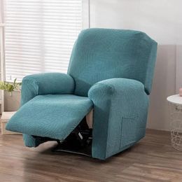 Chair Covers 4 PCS/set Recliner Sofa Cover For Living Room Elastic Reclining Furniture Protector Lazy Boy Relax Slipcover