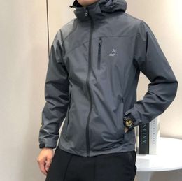 ARC jacket mens designer hoodie tech nylon waterproof zipper jackets high quality lightweight coat outdoor sports men coats YT1142