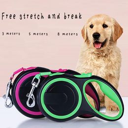 Dog Collars Pets Leash Rope Automatic Retractable Tractor Variety Specifications Outdoor Walking For Small Medium Large Pet Dogs Collar