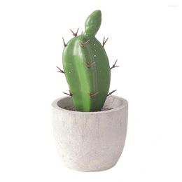 Decorative Flowers Plant Model Fashion Desktop Cactus Figure Display Mould Fine Craftsmanship Ornament