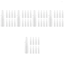 Storage Bottles 100 Pcs Bottle Cleaner Nasal Spray Empty Mister Travel Plastic Fine Sprayer Small