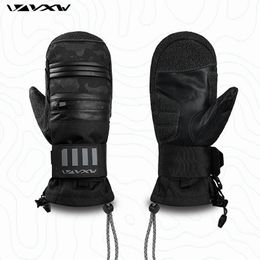 Ski Gloves VXW Five Fingers Inside Winter Ski Gloves Snowmobile Snow Gloves Waterproof Snowboard Gloves with Windproof Warm and Comfort 231102