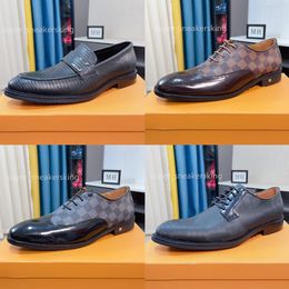 Дизайнерская обувь Мужская мода Мокасины Марка из натуральной кожи Мужская деловая офисная работа Формальная модельная обувь Дизайнерская вечеринка Свадебная обувь на плоской подошве с коробкойРазмер 38-45