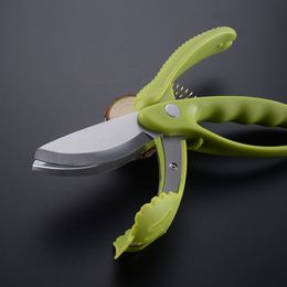 Salad Cutter Chopped Salad Tong Scissors for Salad Bowl and Cutter Multifunction Double Blade Salads Chopper Tool RRA4753