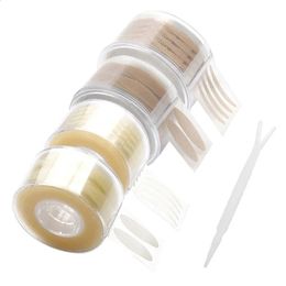 Other Makeup 600Pcs Eye Lift Strips Double Eyelid Tape Stripe Big Eyes Invisible Fold Sticker Tool 231102