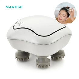 Head Massager MARESE B6 Electric Massage Device Relieves Fatigue Wireless Scalp Prevent Hair Loss Relieve Growth Instrument 231102
