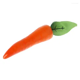Decorative Flowers Artificial Carrot Simulation Fake Vegetable Po Props Home Kitchen