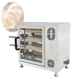3000W Bread Makers Automatic Rotary Electric Toaster Bake Cake Roll Bagels Hungarian Chimney Roller Bread Roll Machine 110v 220v