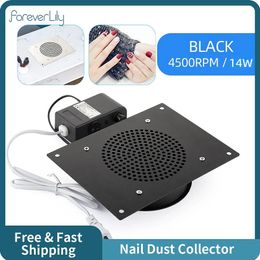 Nail Dryers 4500RPM Dust Collector Manicure Machine Tools Strong Power Vacuum Cleaner Art Tool For Salon Equipment 231102