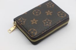 Wallets Original High Qualitys Designers Purses Fashion Short ZIPPY Wallet Monograms Classic Zipper Pocket Pallas Bag Zip Coin Purse with Box #888