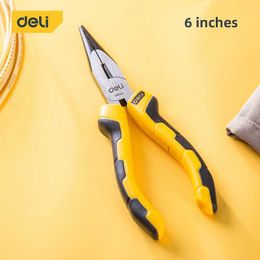 Deli Inches Universal Wire Cutter Long Nose Pliers Multifunctional Hardware Hand Tools Electrician EDL