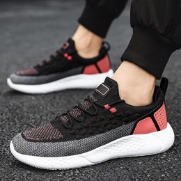 Triple Black On Walking Shoes Tennis Shoes Non Slip Running Shoes Lightweight Workout Breathable Mesh Fashion Mens Outdoor Sports Trainers Sneakers Jogging