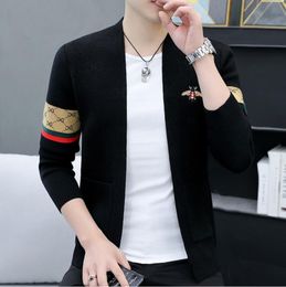 2023 Mens Designer Sweater Men's Sweaters Autumn and Winter New Men's Knitted Pullover Round Neck Bottom Shirt Fashion Trend Sweater Korean Version Loose Top