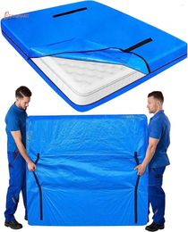 Storage Bags Mattress For Moving And Reusable Waterproof Extra Thick Cover With Strong Zipper Tearproof