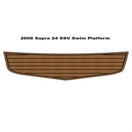 2006 Supra 24 SSV Swim Platform Step Pad Boat EVA Foam Faux Teak Deck Floor Mat Self Backing Ahesive SeaDek Gatorstep Style Floor