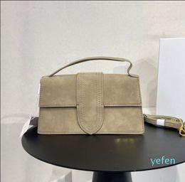 Designer-Top Designer Women's Bags Vintage Handbags Underarm Frosted Suede One Shoulder Luxury Handheld Wallet