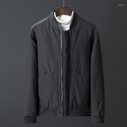 Men's Down And Winter Of 2023 Male Money Favors Jacket Logo Handsome Men Coat To Keep Warm Leisure Han Edition