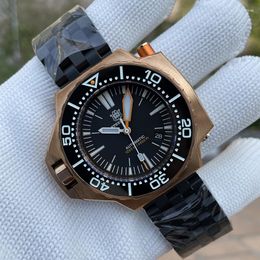 Wristwatches Steeldive SD1969S Bronze Automatic Mechanical Men Watch Sapphire Luminous 1200M Waterproof Diving Wrist